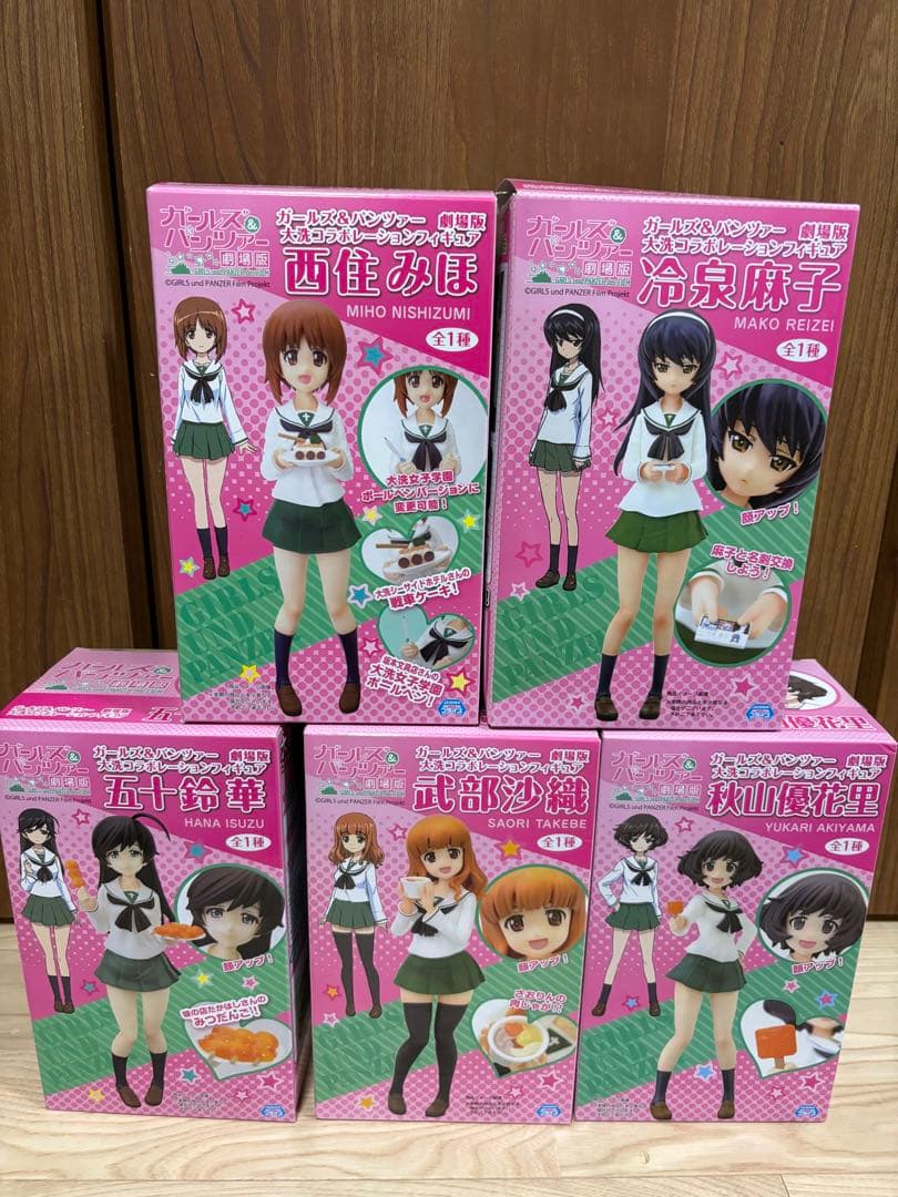 ガールズ&パンツァー 劇場版 大洗コラボレーションフィギュア