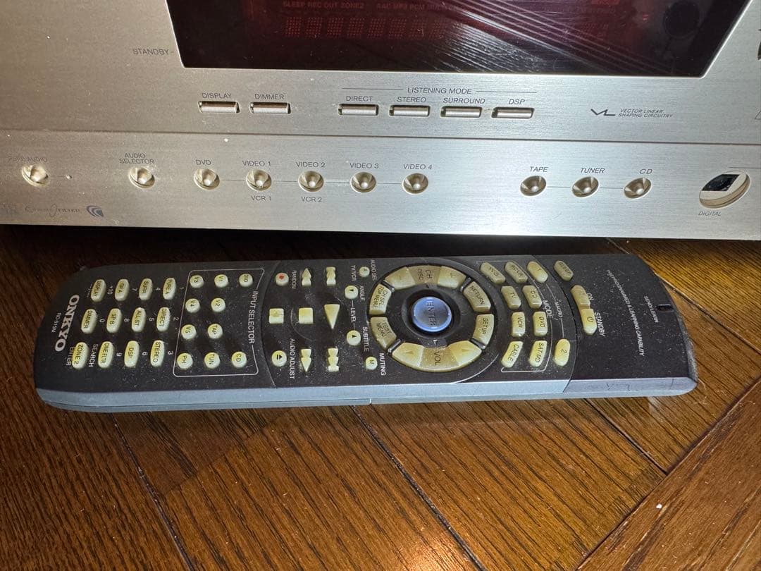 ONKYO 6.1ch AVアンプ TX-SA601 リモコン付属