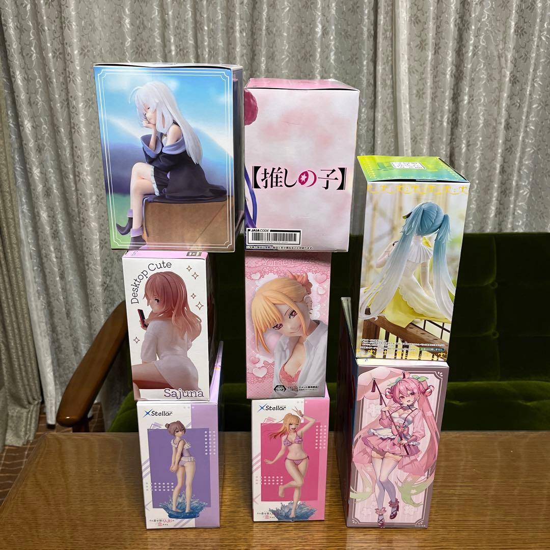 美少女 着せ恋 推しの子 初音ミク 魔女の日々猫猫最新含むフィギュア　まとめ売り