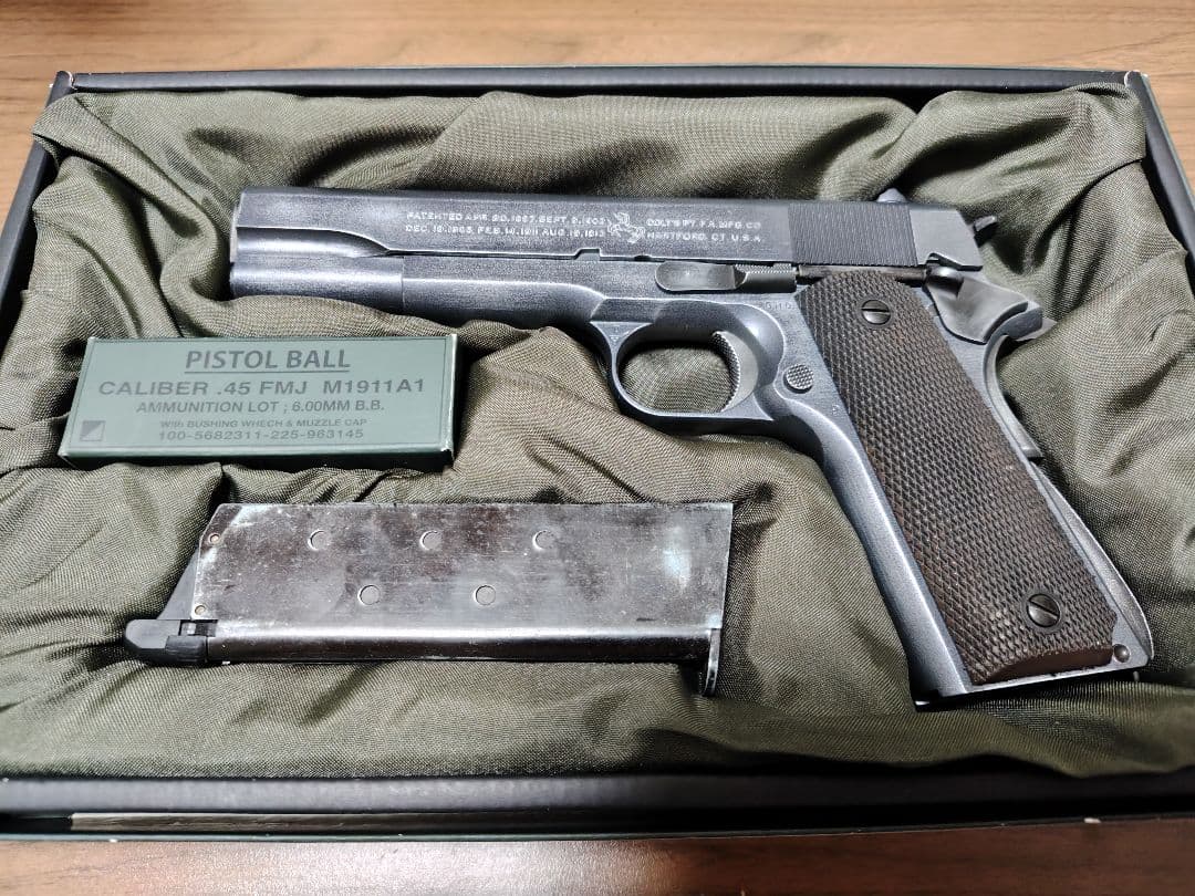 東京マルイ コルトガバメント M1911A1塗装ガスハンドガン(18歳以上)