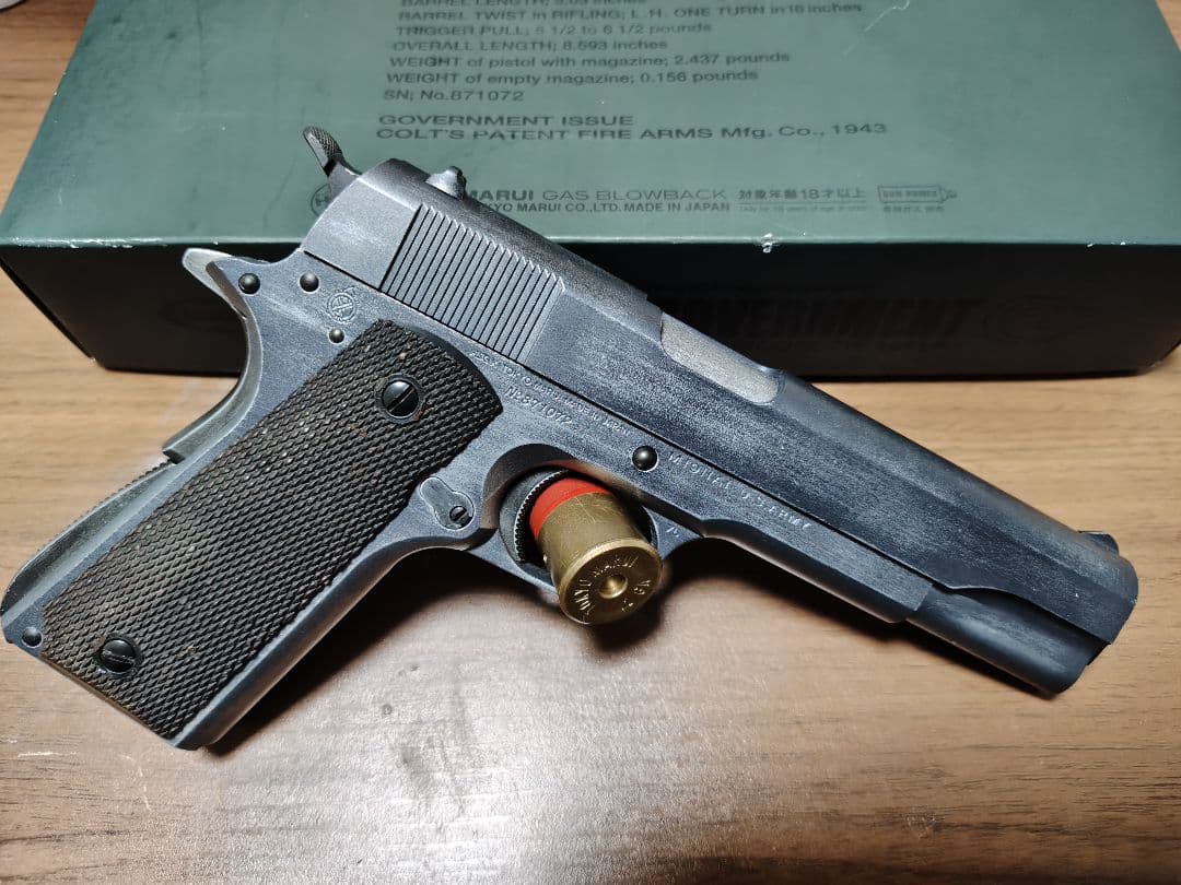 東京マルイ コルトガバメント M1911A1塗装ガスハンドガン(18歳以上)