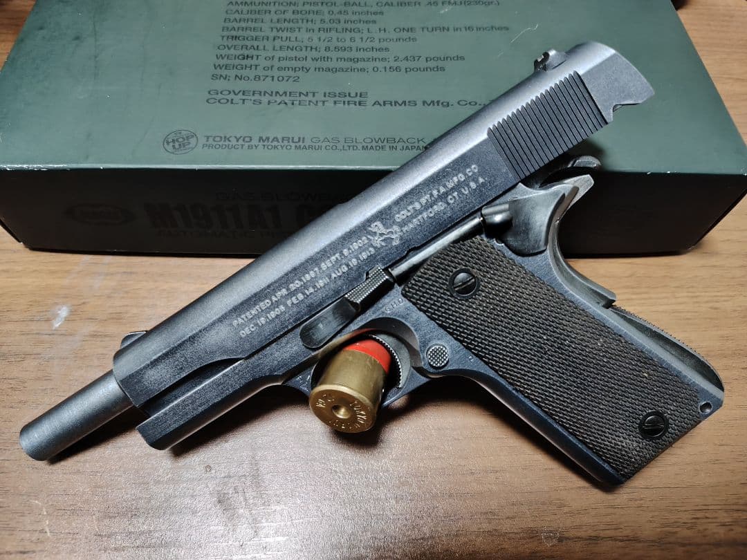 東京マルイ コルトガバメント M1911A1塗装ガスハンドガン(18歳以上)