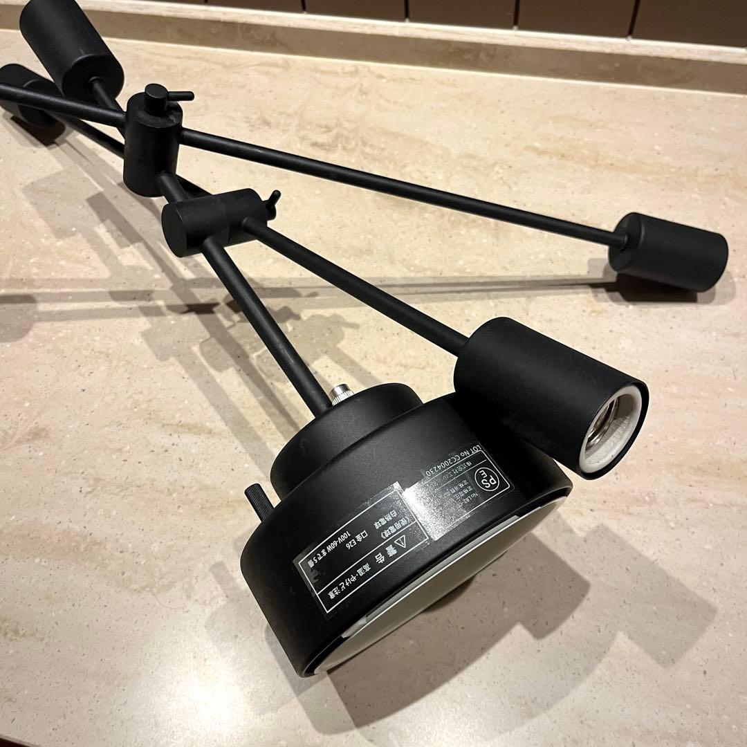 【美品】ELUX LB2-CC-19 ブラック シーリングライト