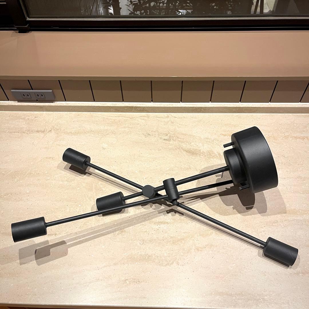 【美品】ELUX LB2-CC-19 ブラック シーリングライト