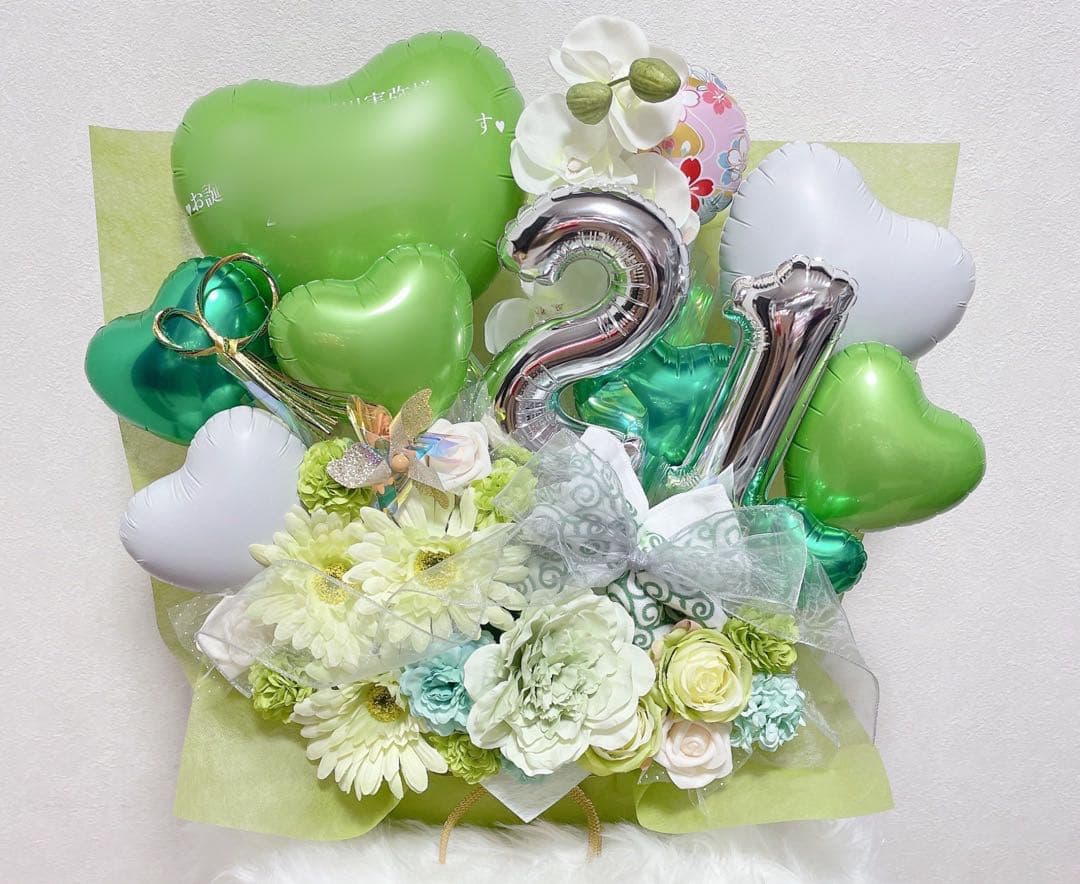 バルーン　バルーンギフト　生誕祭　推し活　和風　和