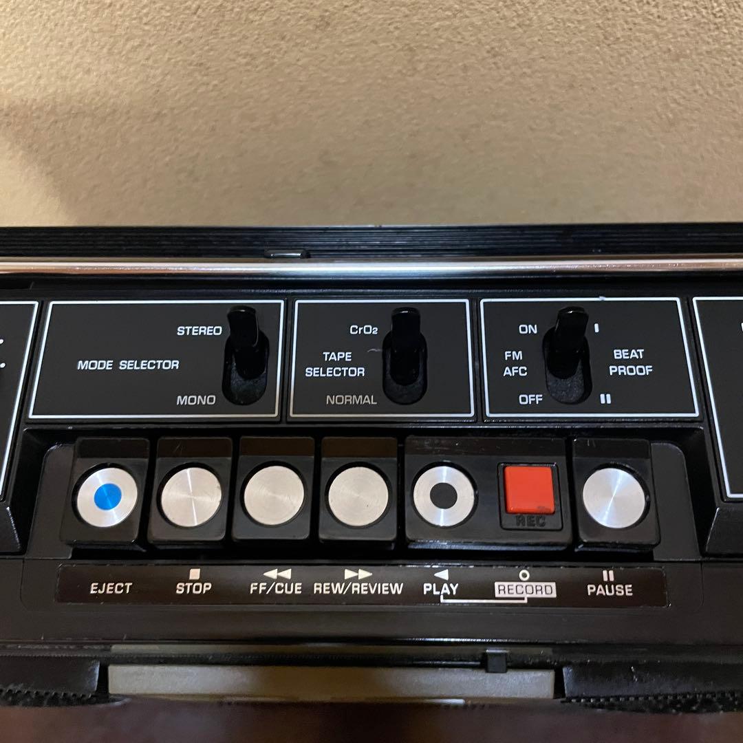 National／ラジカセ／RS-4100／メンテナンス済み／メンテセット付