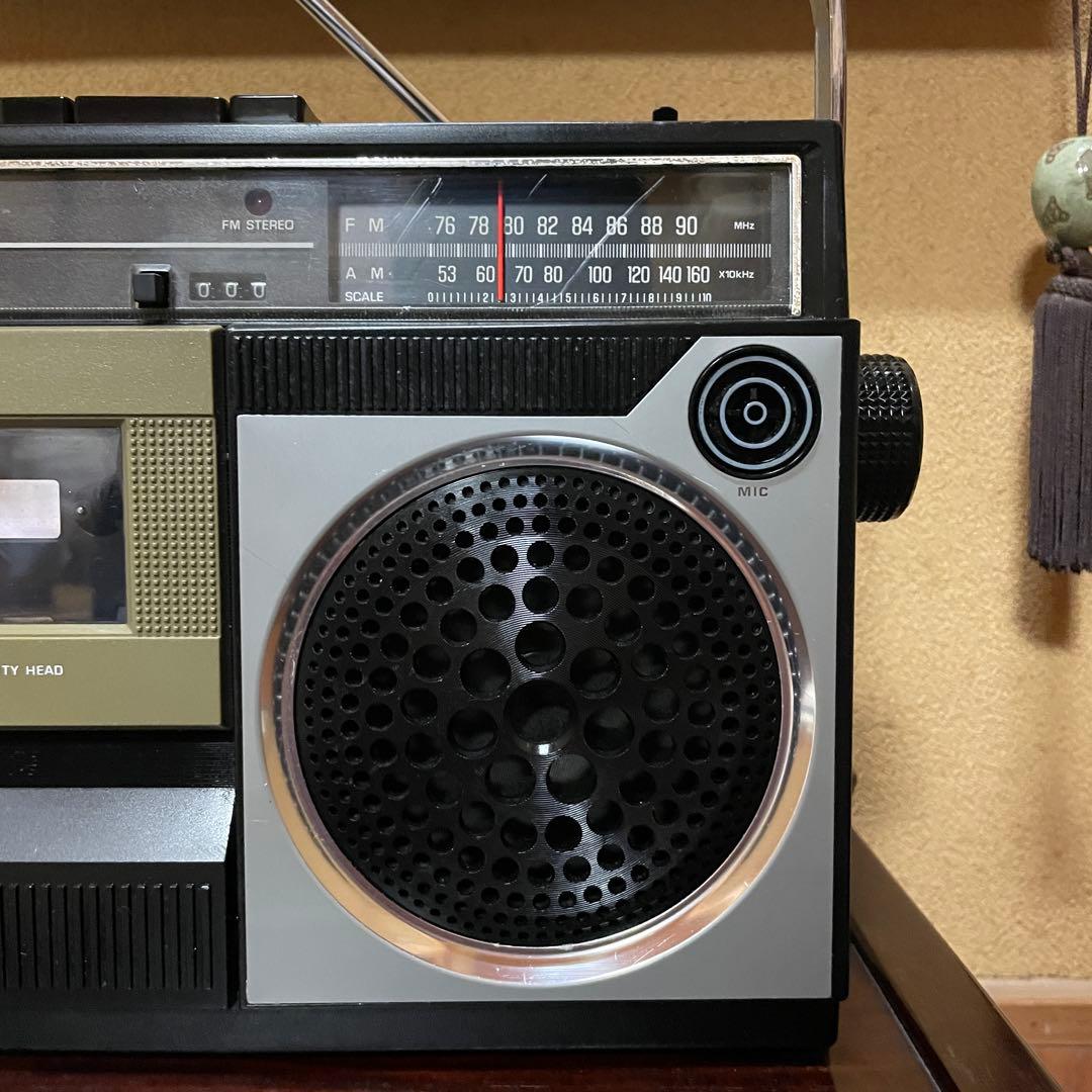 National／ラジカセ／RS-4100／メンテナンス済み／メンテセット付