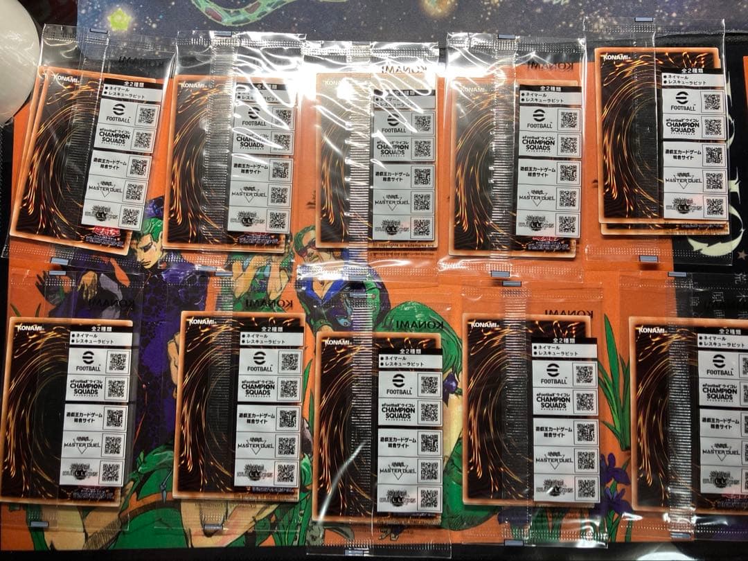 【新品未開封品】遊戯王 eFootballコラボ プロモ ネイマール 10セット