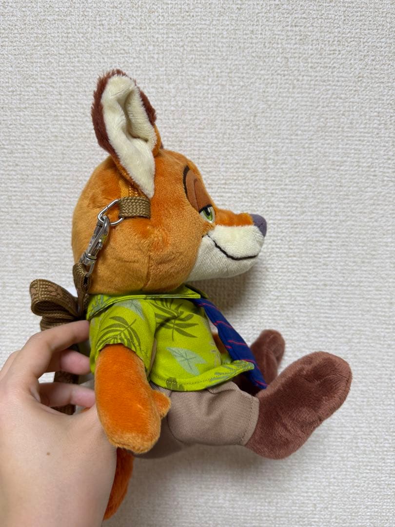 タグ付き新品 ニックワイルド ぬいぐるみ ポシェット ショルダー　ケース