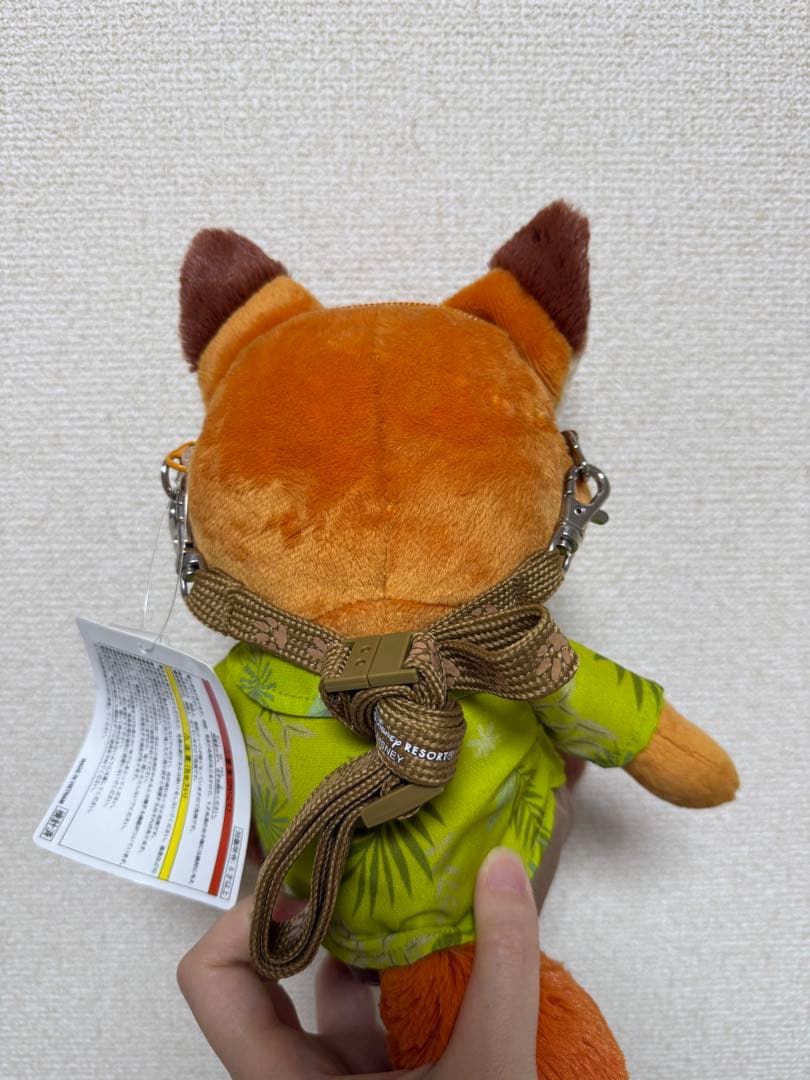タグ付き新品 ニックワイルド ぬいぐるみ ポシェット ショルダー　ケース