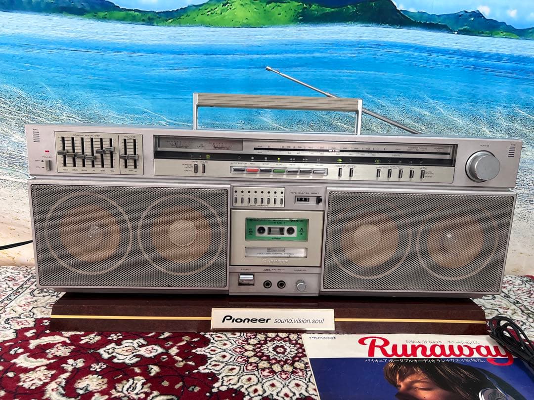 希少パイオニア SK-900ラジカセ動作品昭和レトロ ビンテージメンテナンス済み