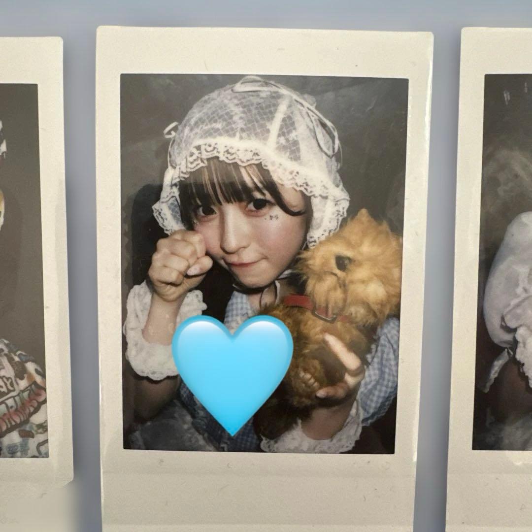 CUTIE STREET 梅田みゆ　ソロチェキ　3枚セット