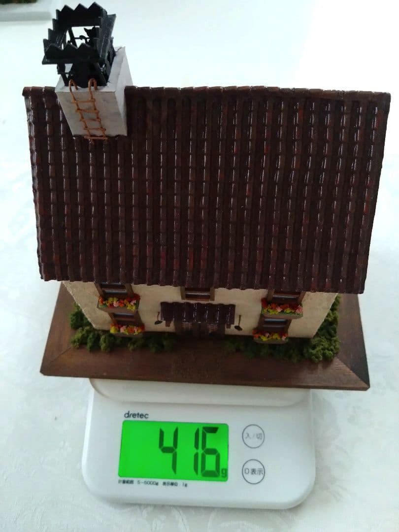 ① 手作りミニチュアハウス