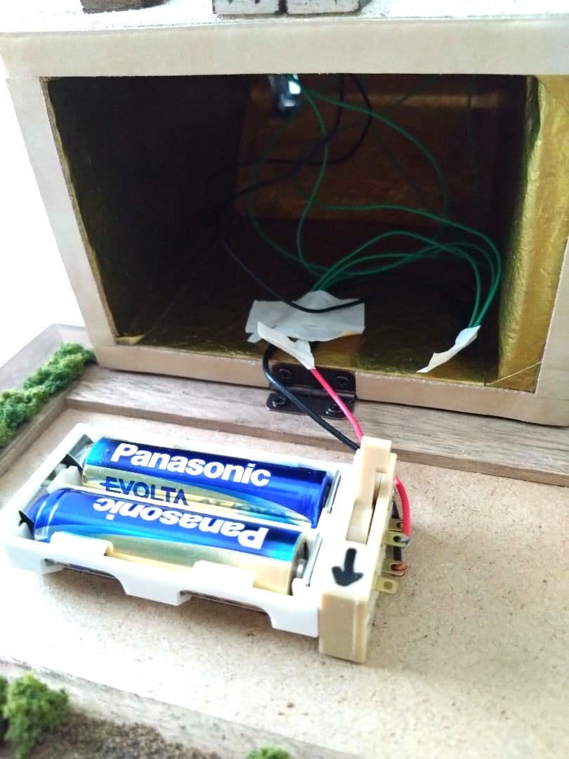 ① 手作りミニチュアハウス