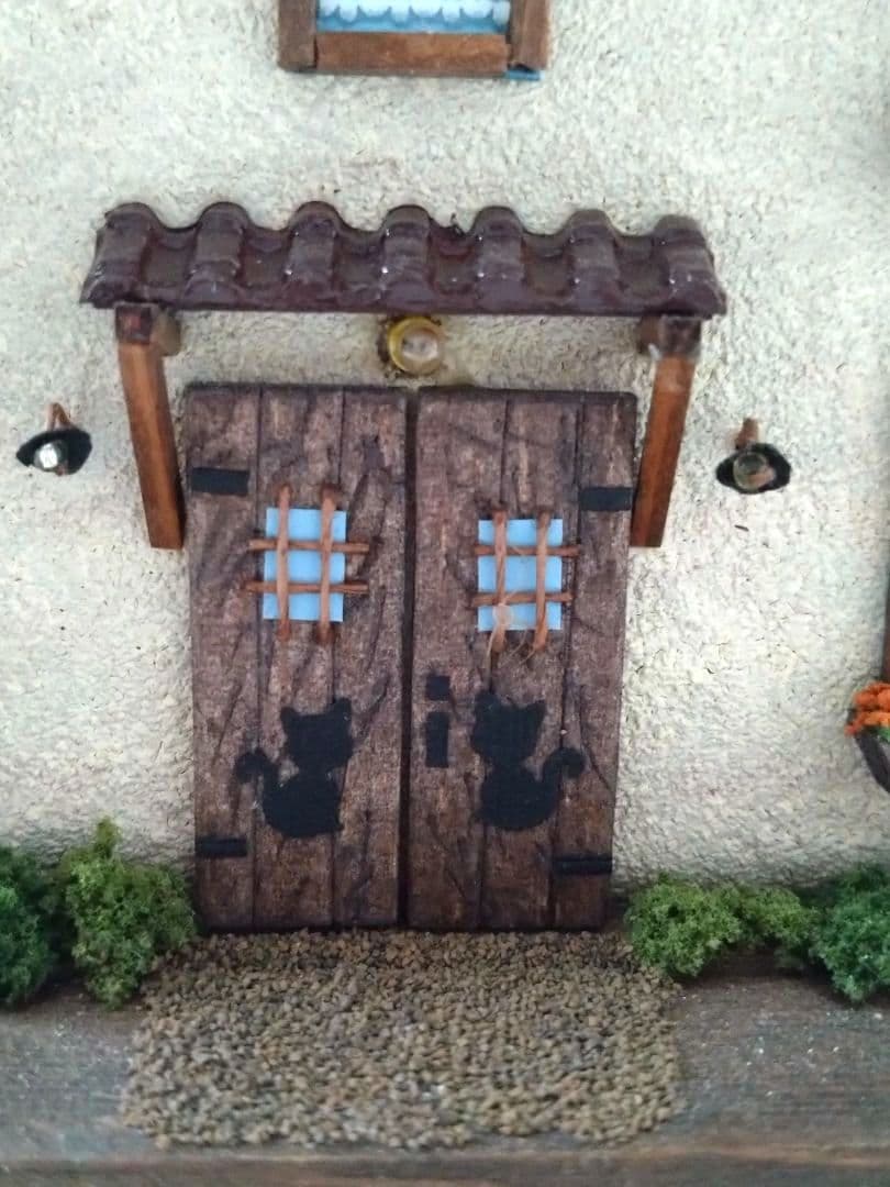 ① 手作りミニチュアハウス