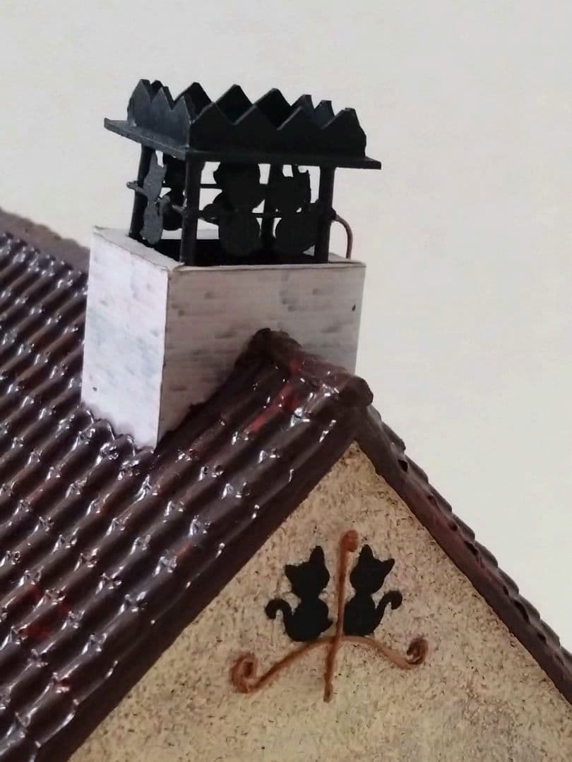 ① 手作りミニチュアハウス