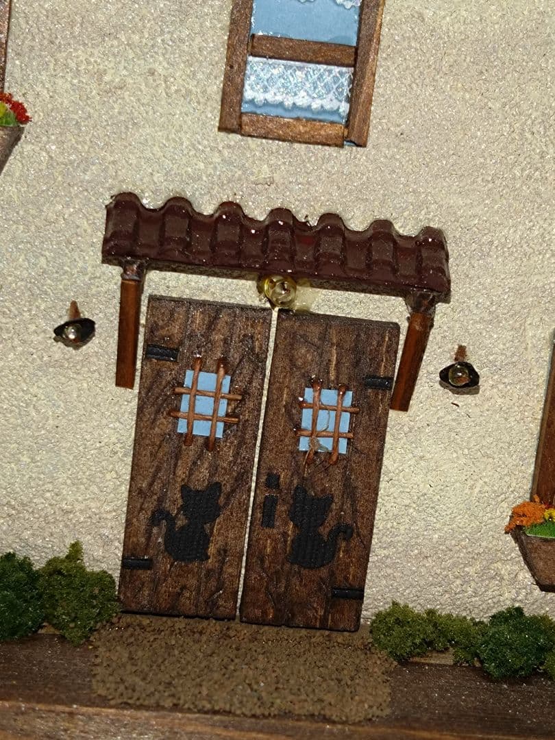 ① 手作りミニチュアハウス