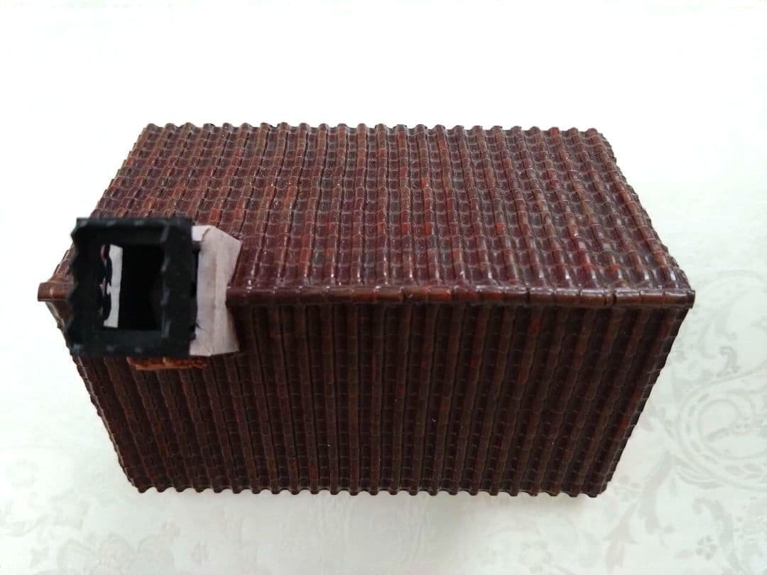 ① 手作りミニチュアハウス