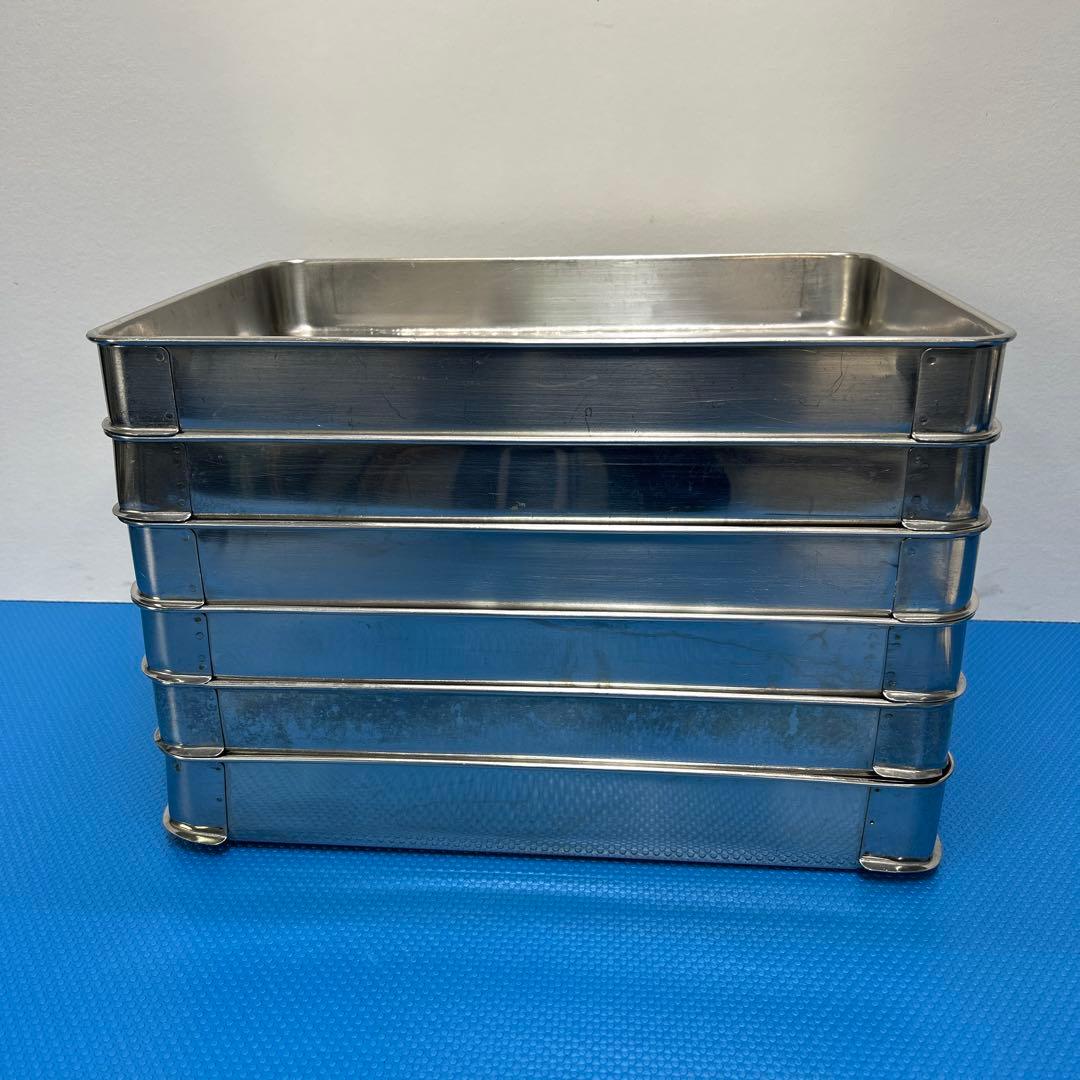 システムバット　餃子バット　大　6個セット ステンレス　業務用