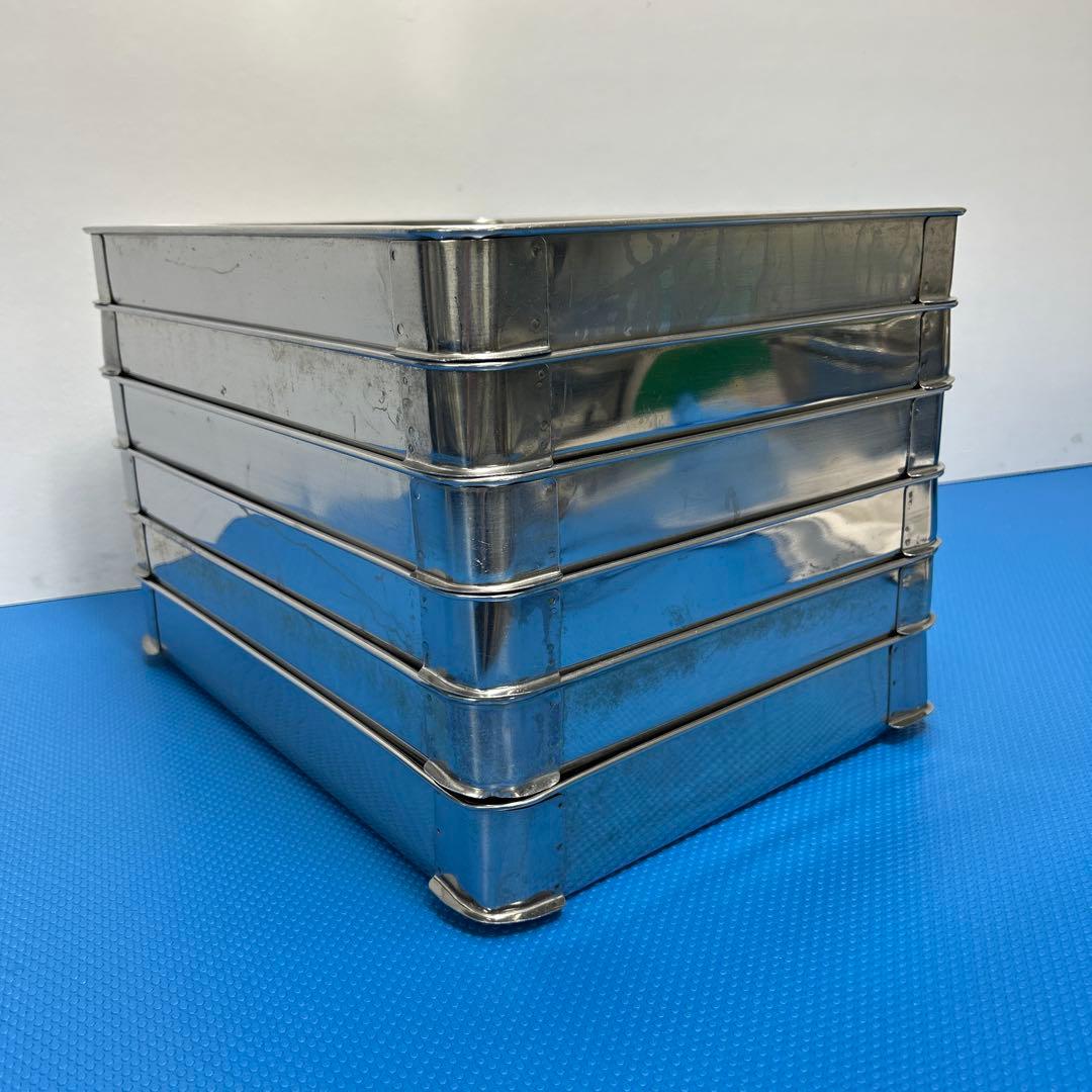 システムバット　餃子バット　大　6個セット ステンレス　業務用