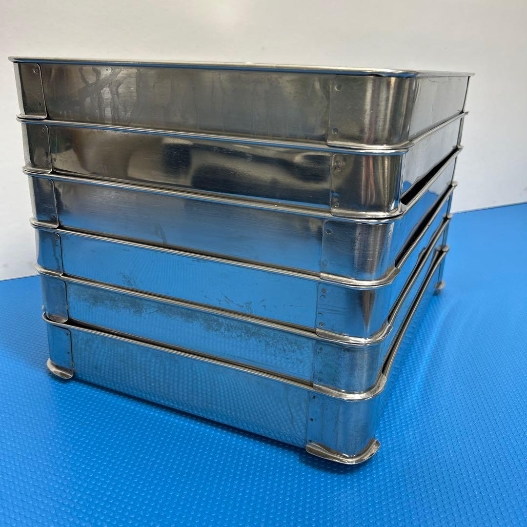 システムバット　餃子バット　大　6個セット ステンレス　業務用