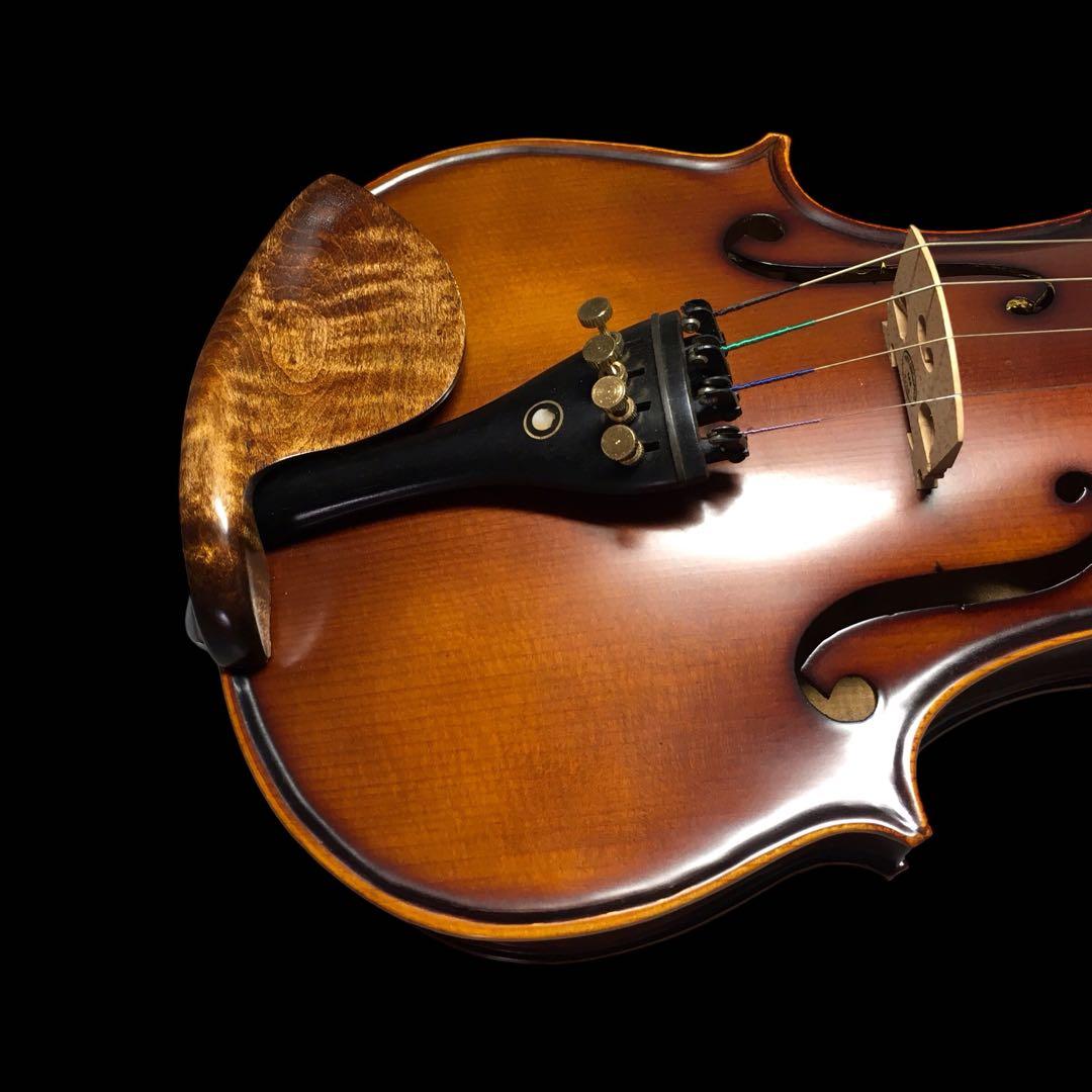 楓ハードメイプル　虎杢　スドラド　バイオリン顎当て