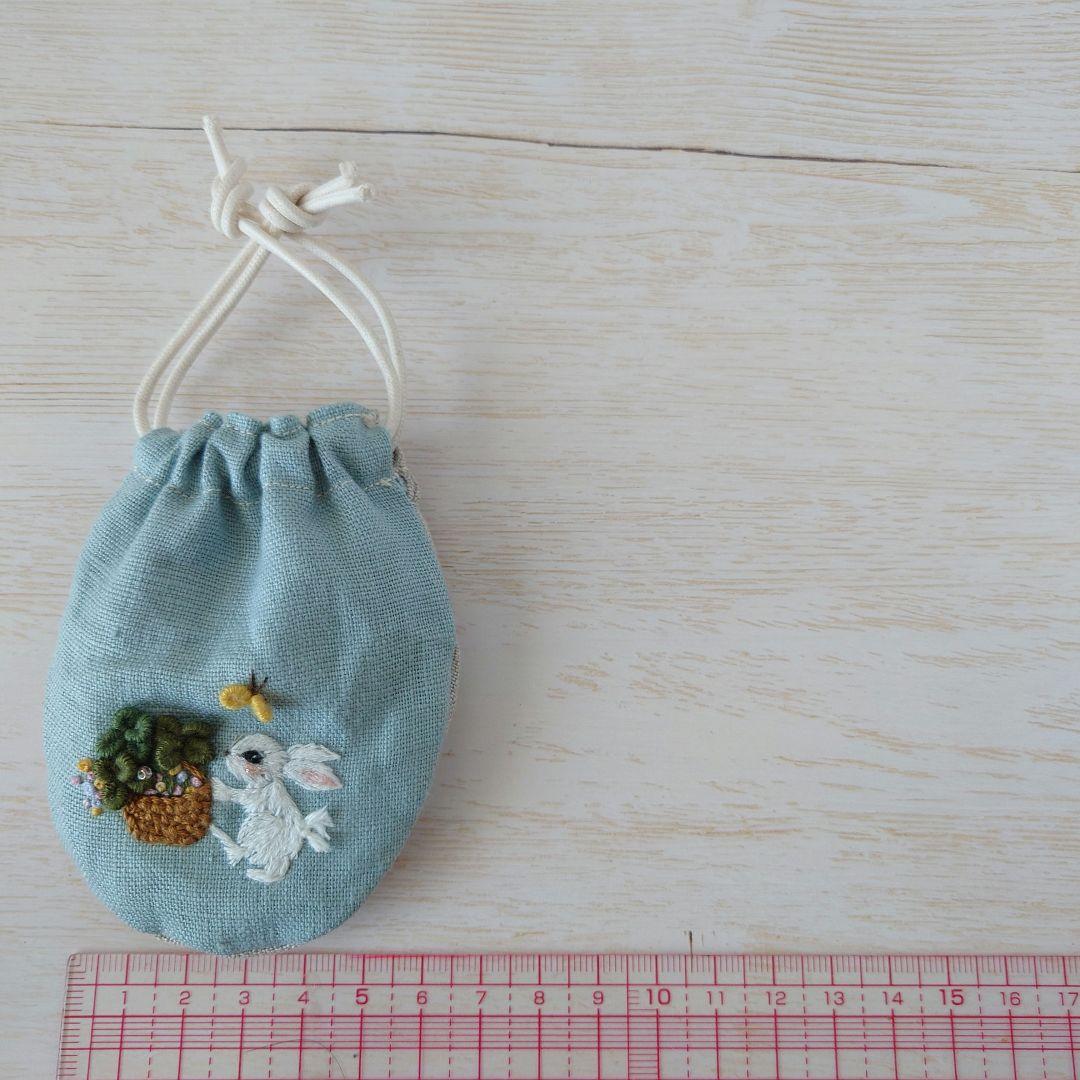 ちっちゃな巾着サシェ/詰替えタイプ【幸せ配達うさこ】