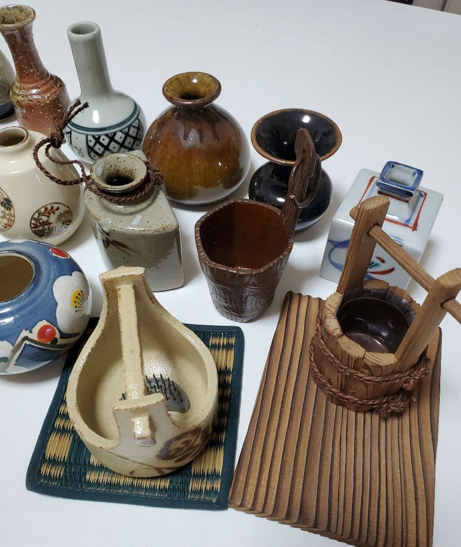 千趣会　つゆくさシリーズ　小さな花器　一凛挿し　他　19点まとめ売り