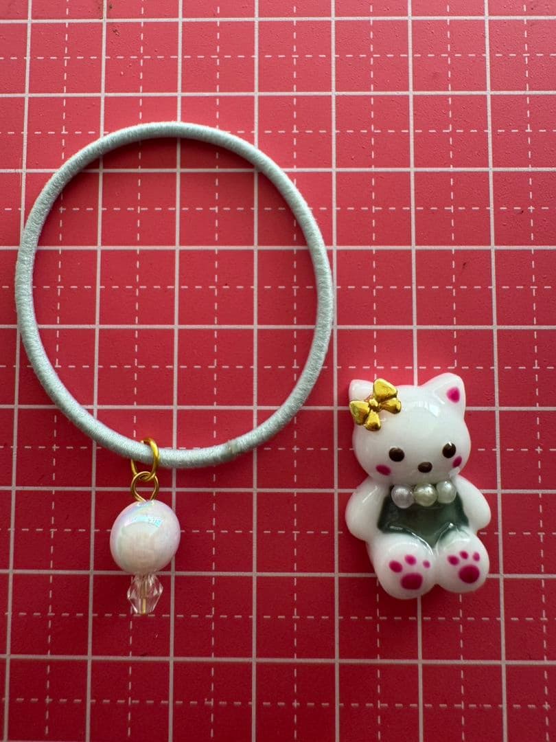 ひなた♡♡様お取り置き№4048 animal friendsレジンヘアゴム