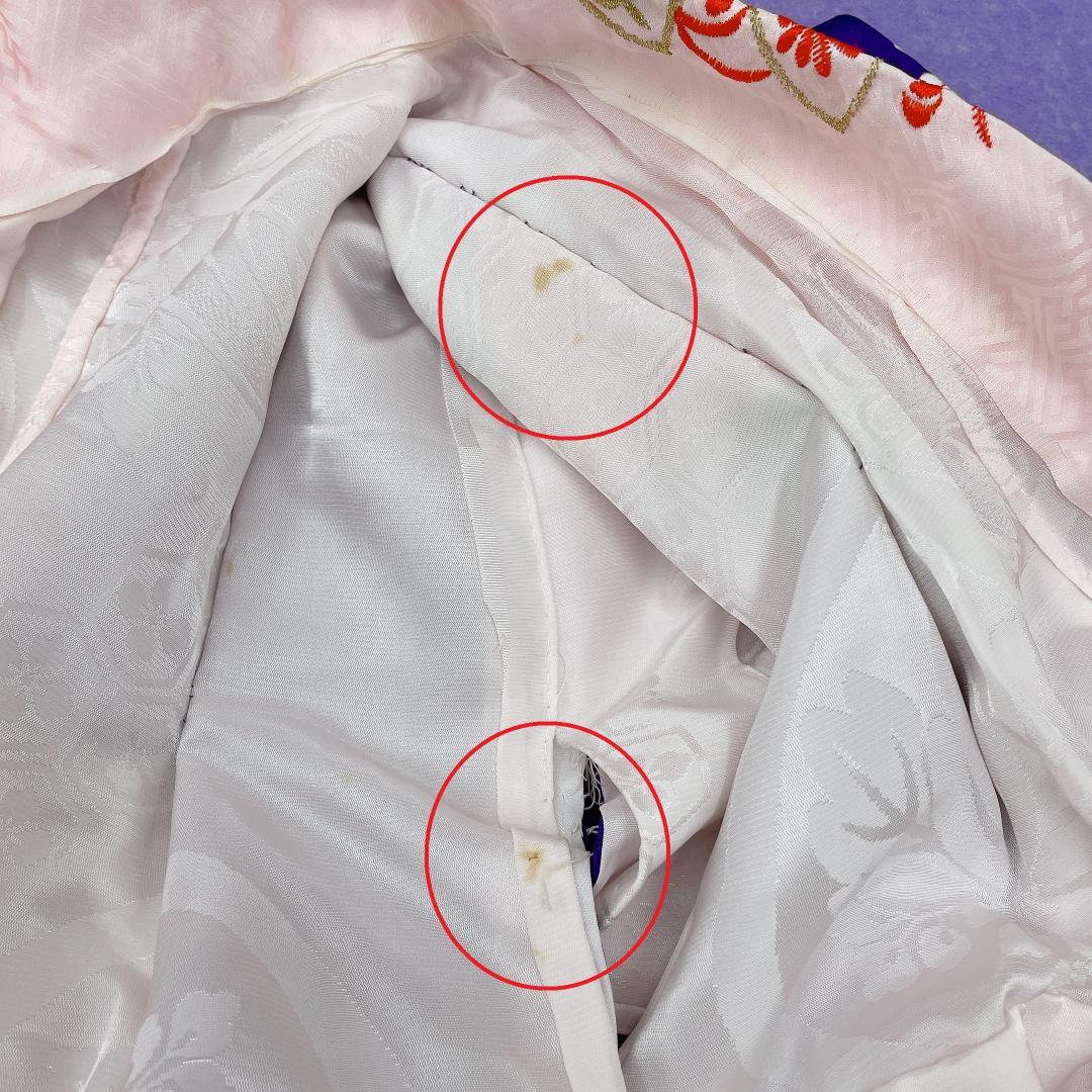 ★4175★ 子供着物 七五三 女の子 四つ身 襦袢付き