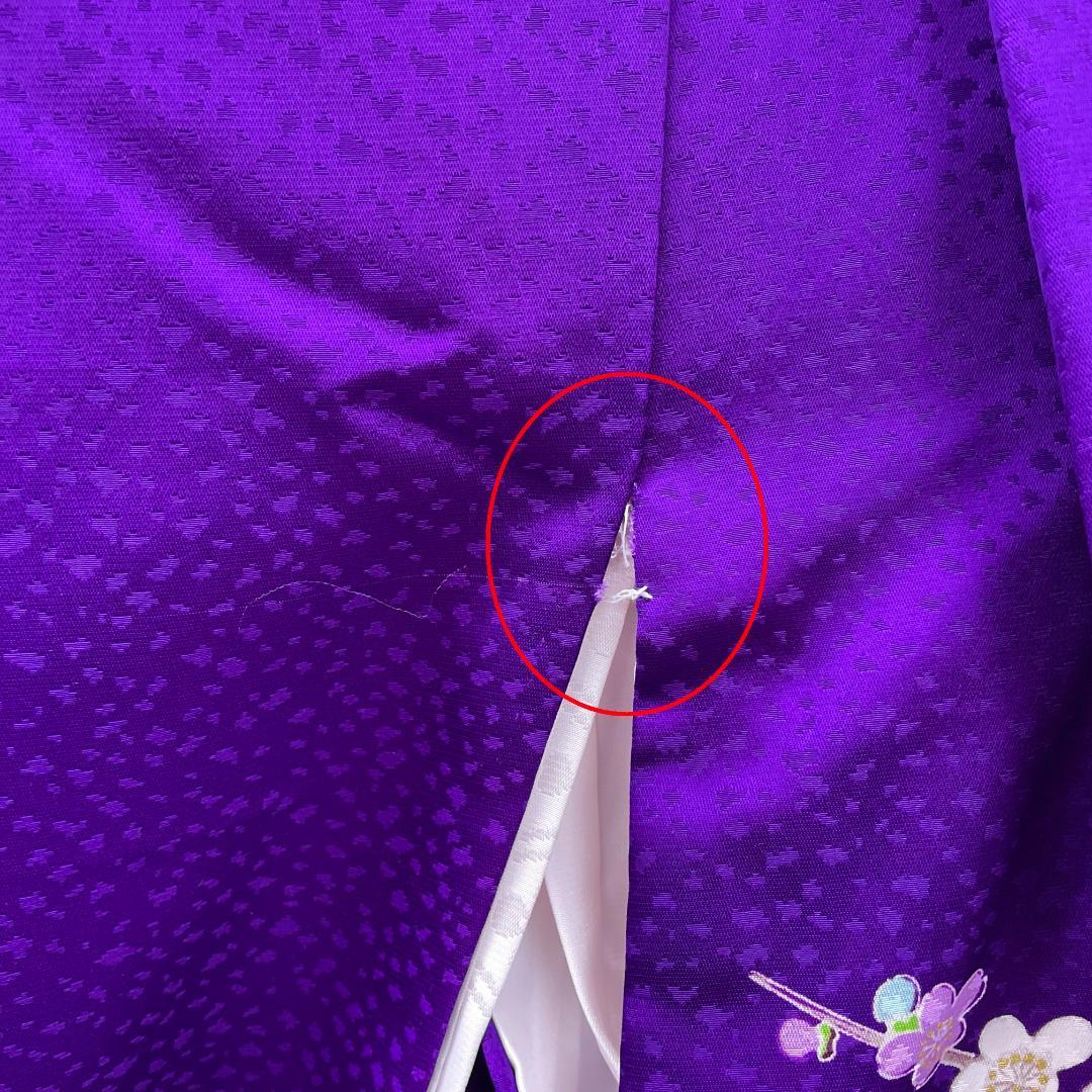 ★4175★ 子供着物 七五三 女の子 四つ身 襦袢付き