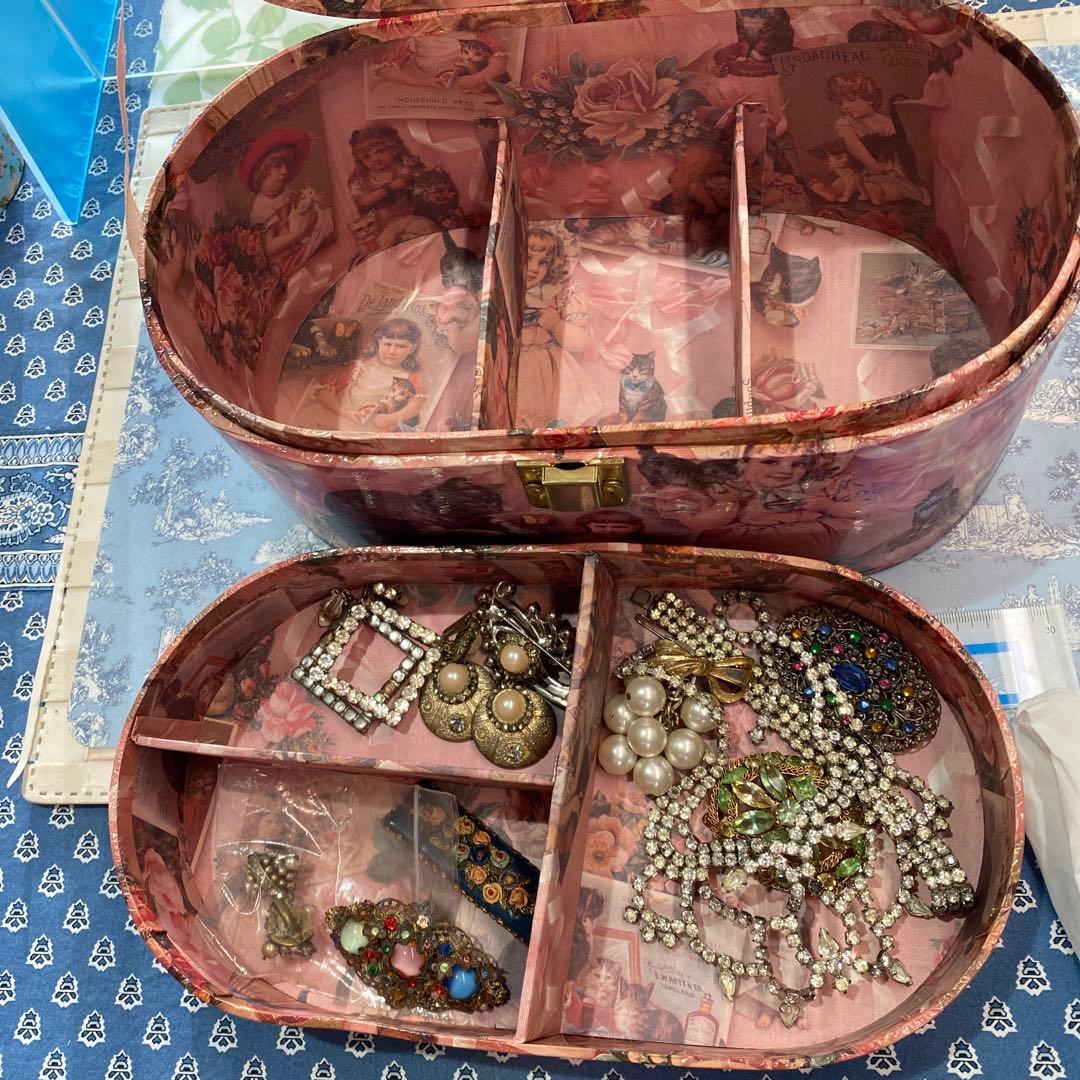 ヴィクトリアン小物入れ