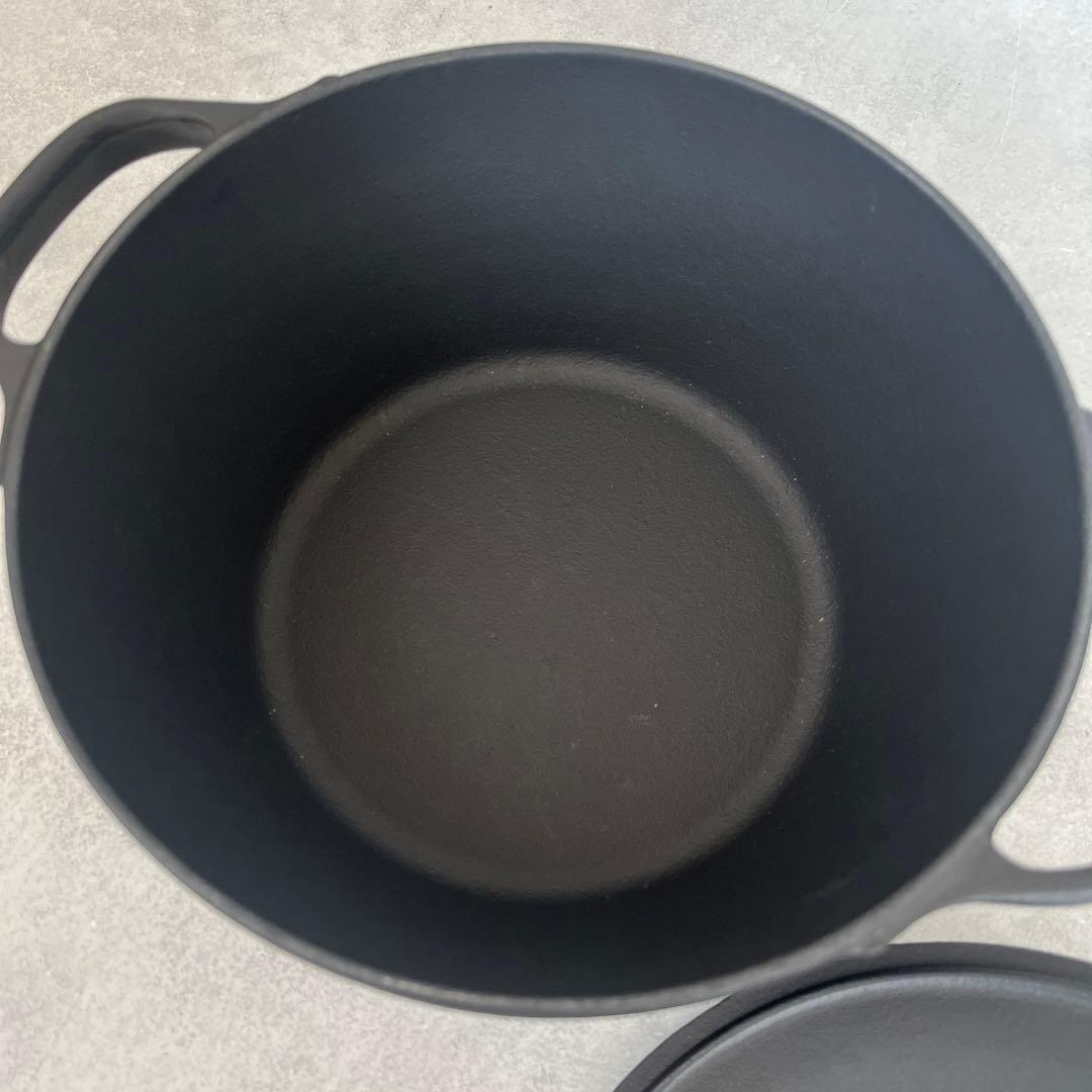 未使用　ガス、IH対応OIGEN 盛栄堂　南部鉄器　丸深 20cm CT-4