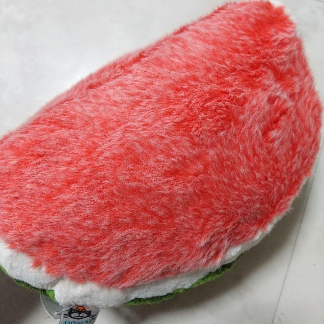新品　ジェリーキャット　スイカ　大　ぬいぐるみ BIG