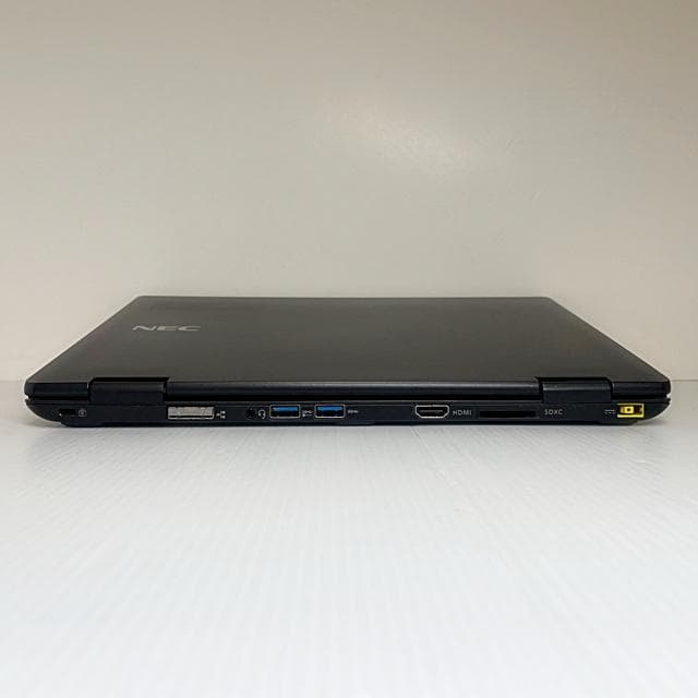 バッテリー７時間超☆リモートや外使い最高☆軽量薄型NECノートパソコン★学生人気