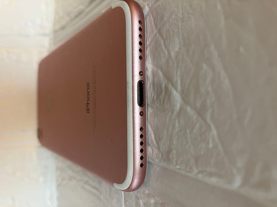 iPhone 7 ローズゴールド本体 128G
