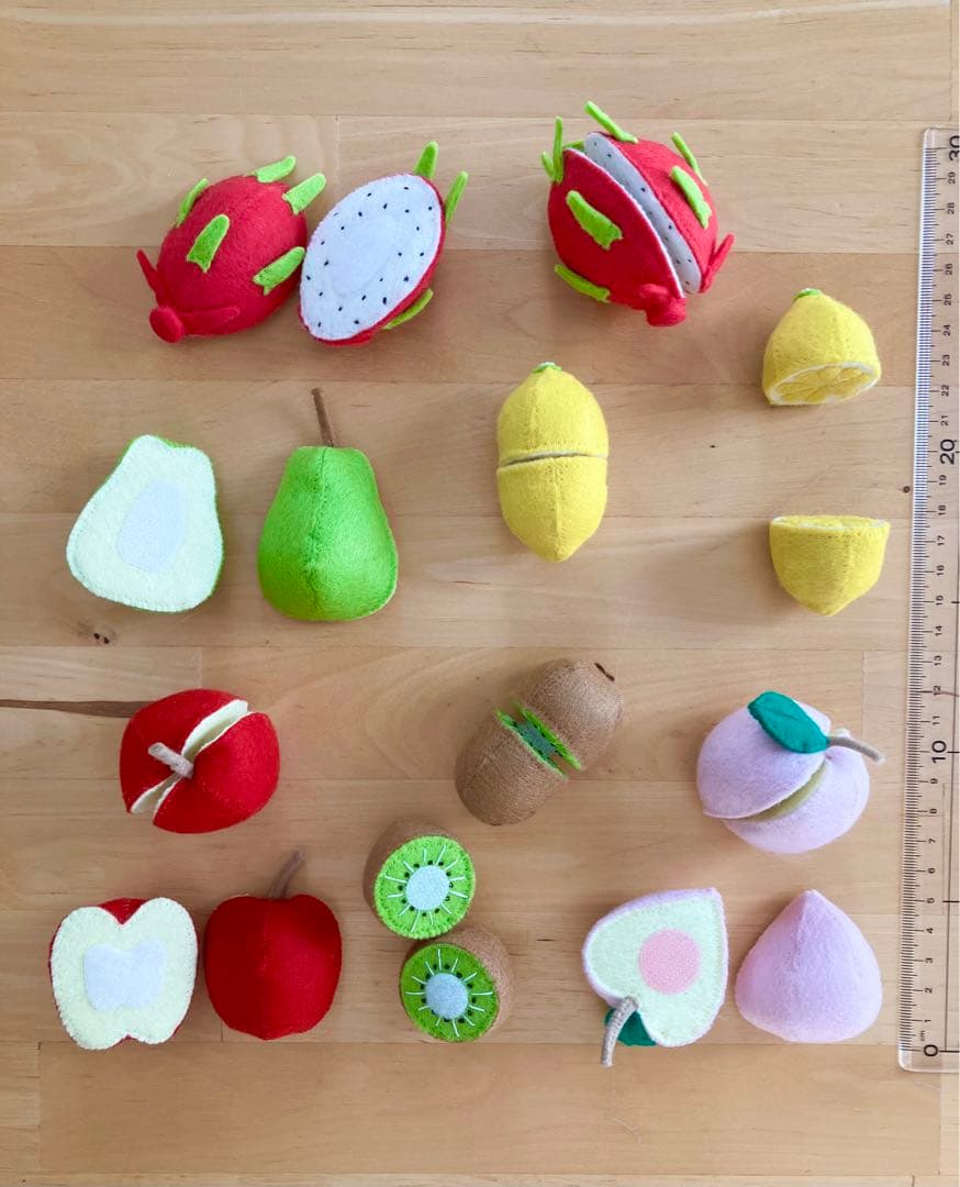 フェルトおままごと　果物／フルーツ　オーダーページ