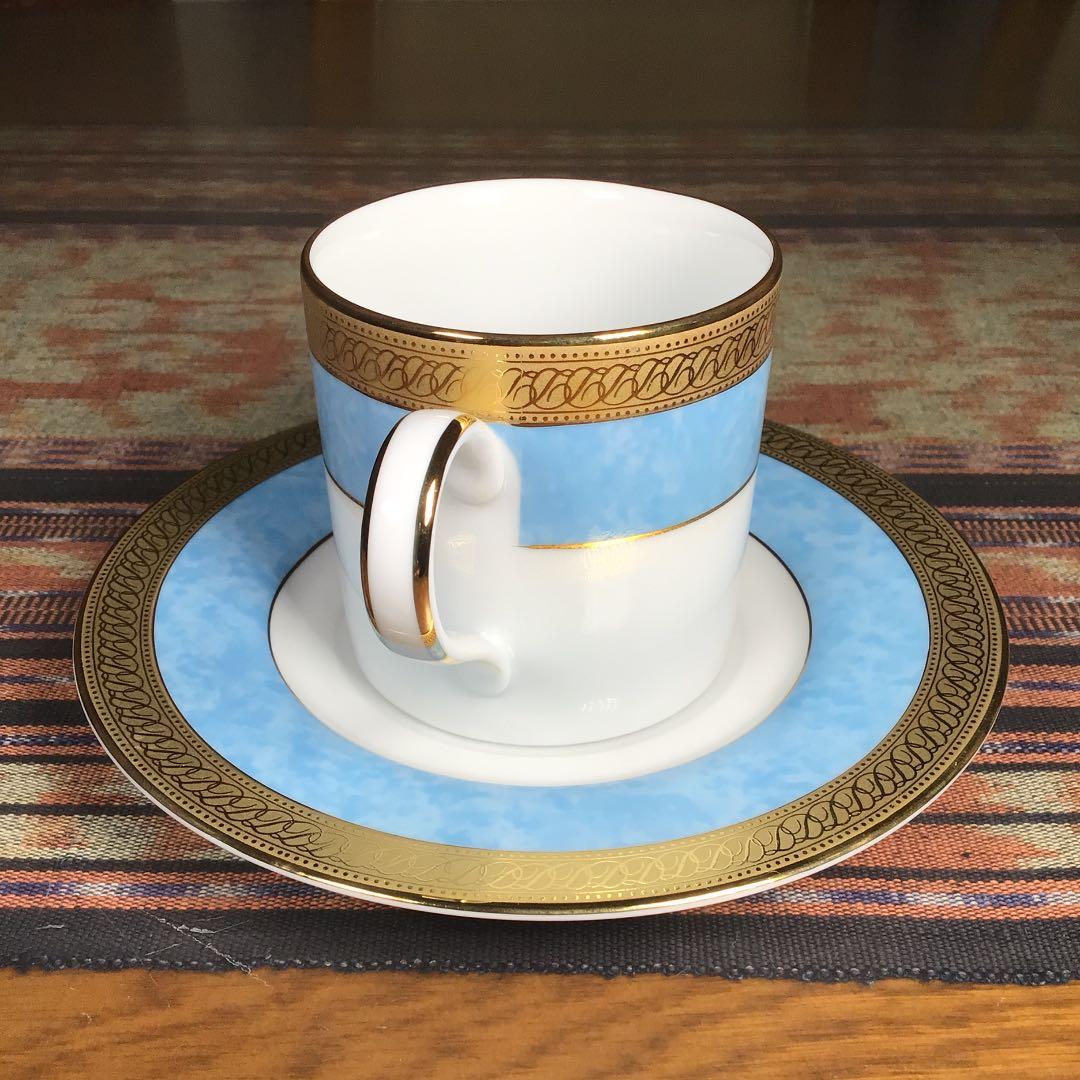 Ashford 『NEPTUNE』　カップ&ソーサー　大きい　中皿　ペア