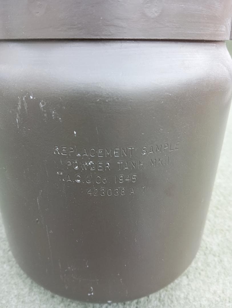 アメリカ海軍US Navy Powder Can MK1 パウダー缶 1945年