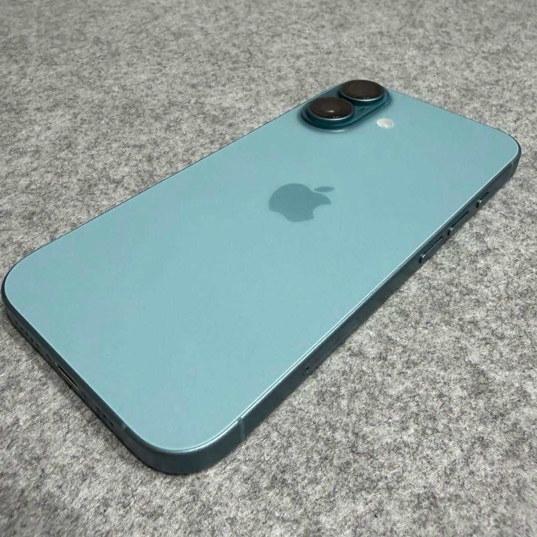 【美品】【お値下げ】iPhone16ティール 128GB最大容量94%