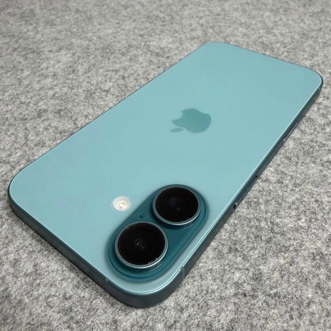 【美品】【お値下げ】iPhone16ティール 128GB最大容量94%