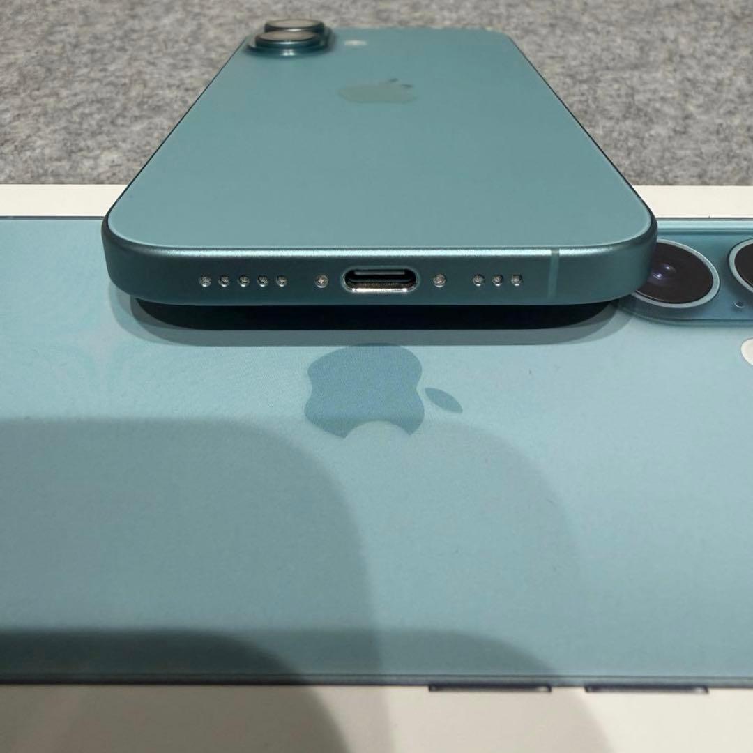 【美品】【お値下げ】iPhone16ティール 128GB最大容量94%
