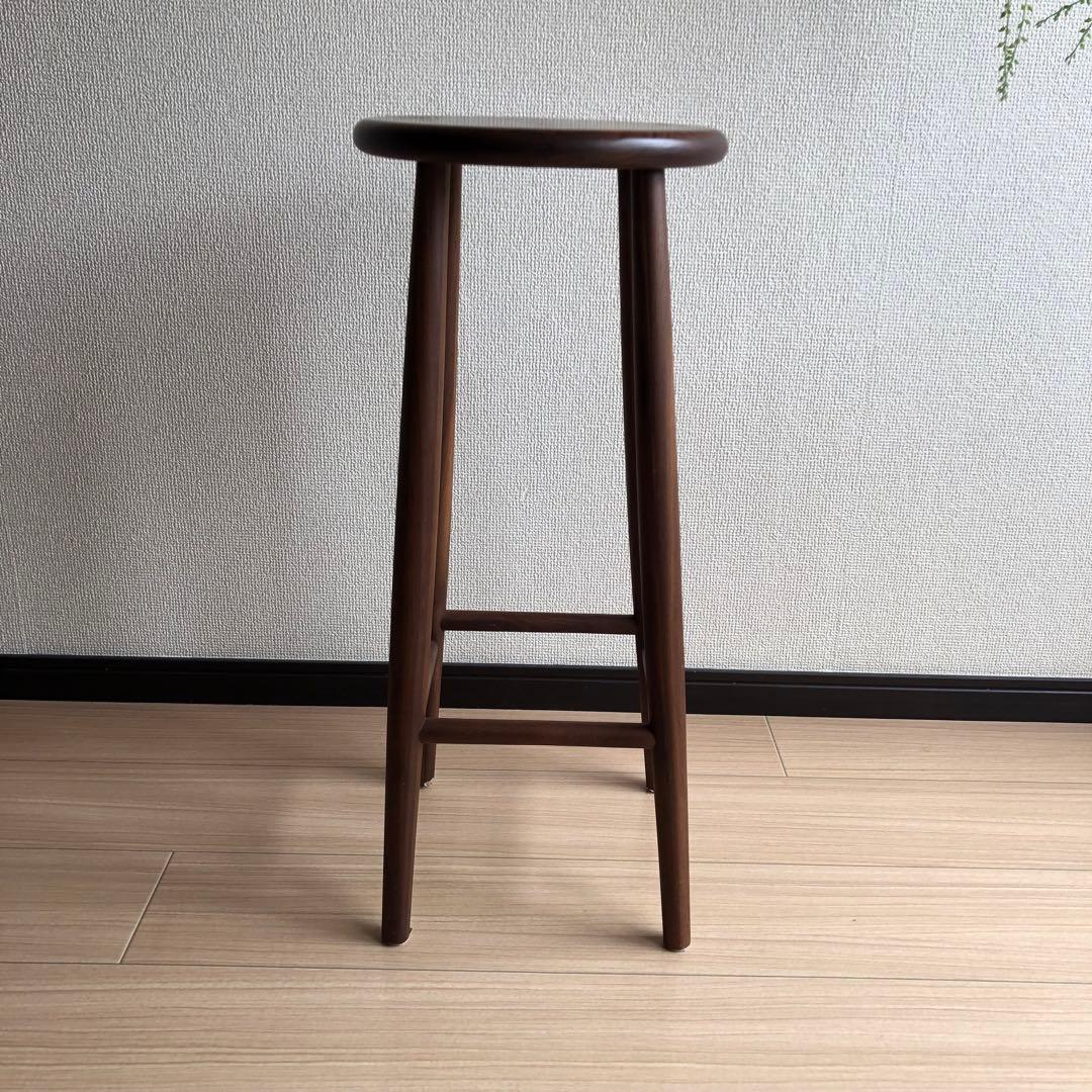 Latree ラトレ カウンタースツール ウォルナット　高さ65cm
