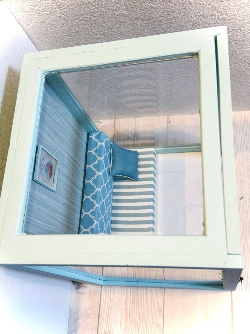 0311a♡大きめサイズ＊ミニチュアキャビネット♡ドールハウス