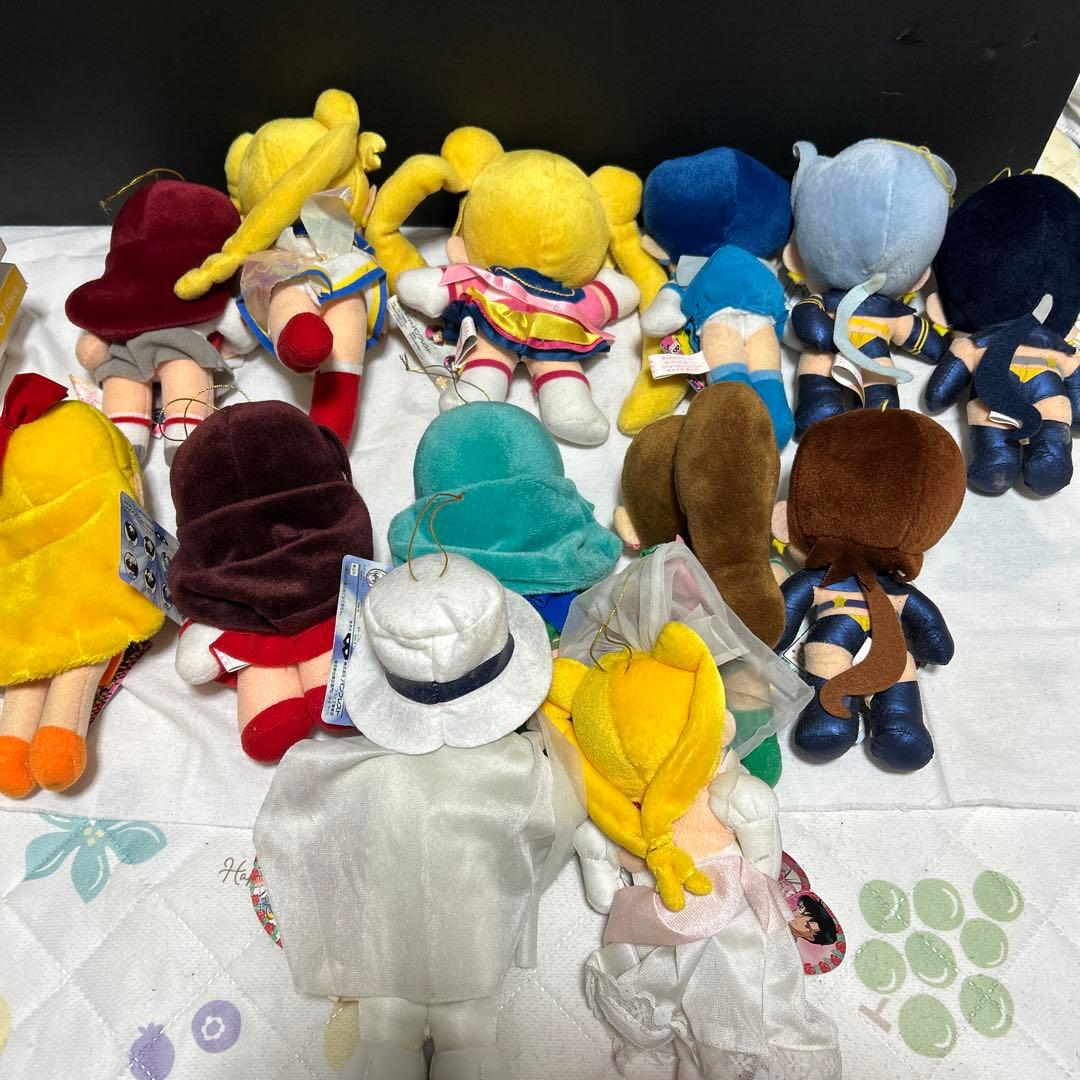 希少　美少女戦士セーラームーン ぬいぐるみ 13体セット　当時物　昭和レトロ