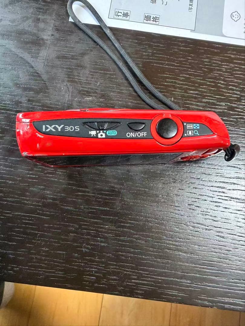 Canon IXY 30S デジタルカメラ　赤　人気色
