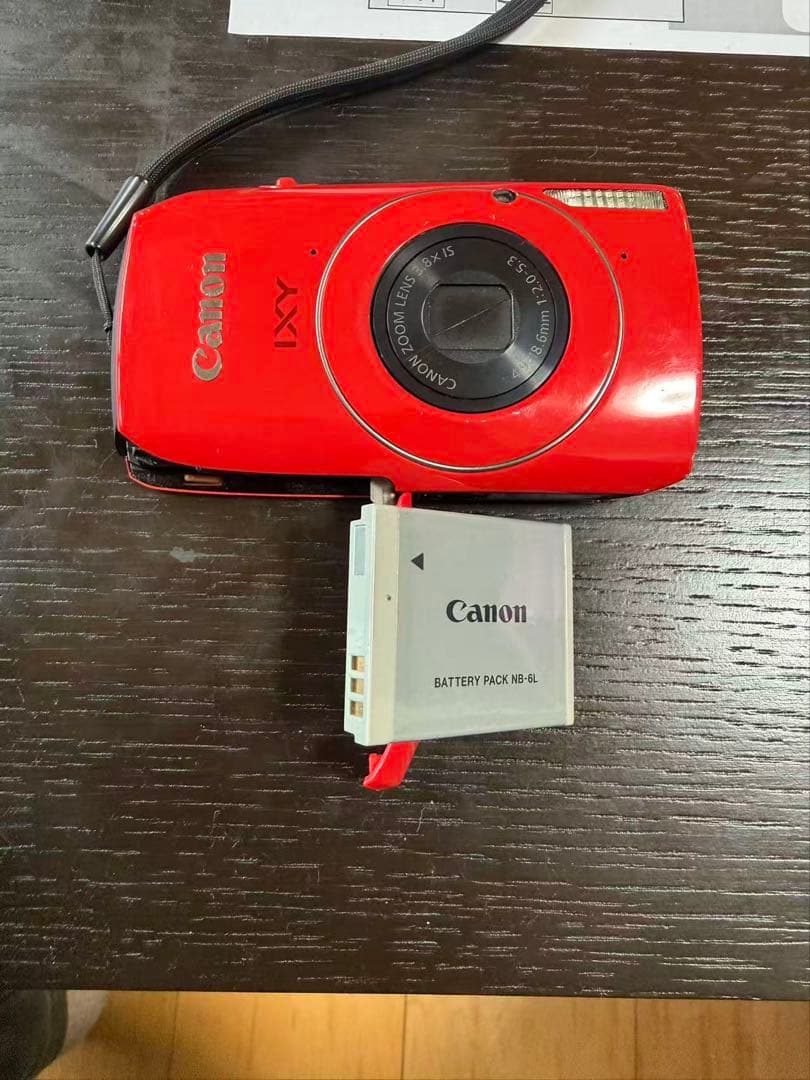 Canon IXY 30S デジタルカメラ　赤　人気色