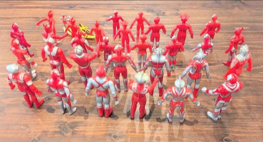 当時物 バンダイ ウルトラマン ソフビ 33体 まとめ売り 日本製 1983年