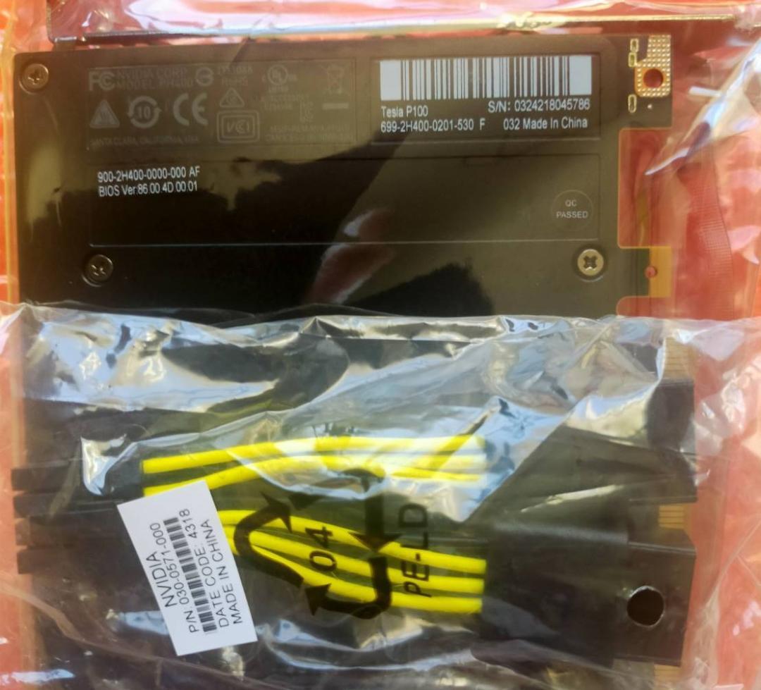 NVIDIA Tesla P100 16GB(送料無料)