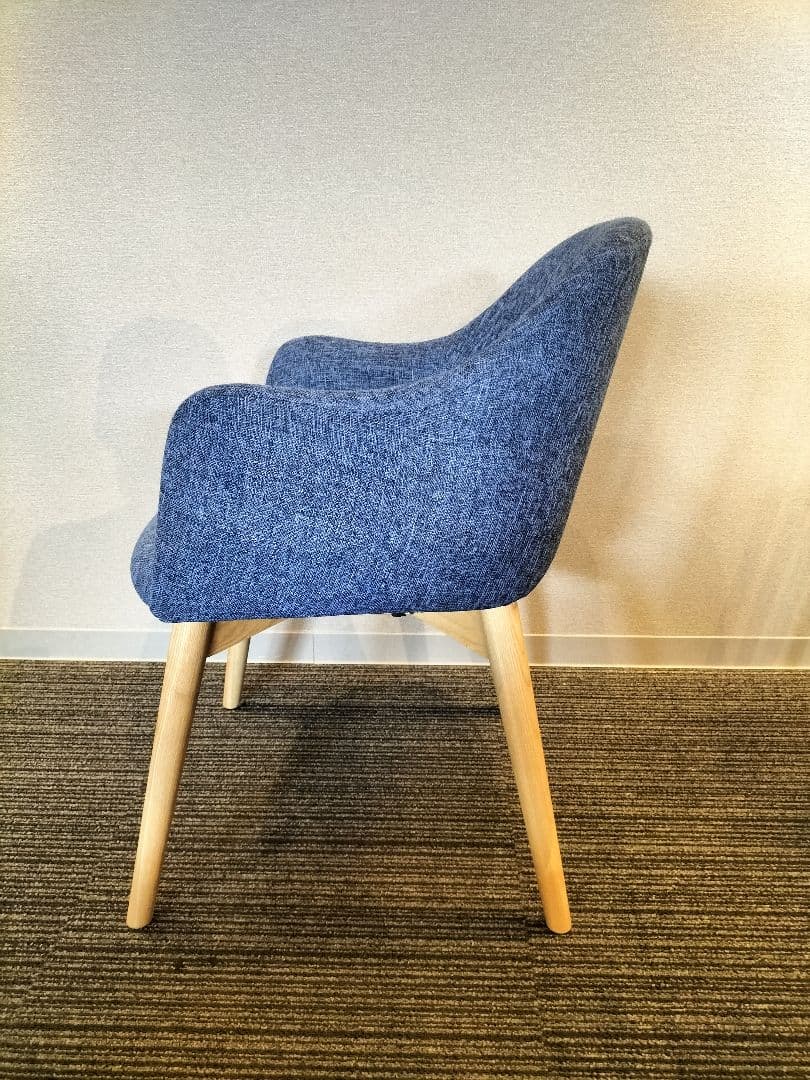 カラメリ チェア KRM-010 BL ブルー 展示品(JMF9-I)